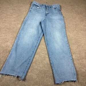 Scoop Jeans Women 8 Blue Denim Medium Wash High Rise Skinny Leg Retro Streetwear